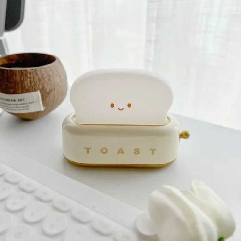 ToastGlow - legende LED brødrister natlys med tilpasselig lysstyrke