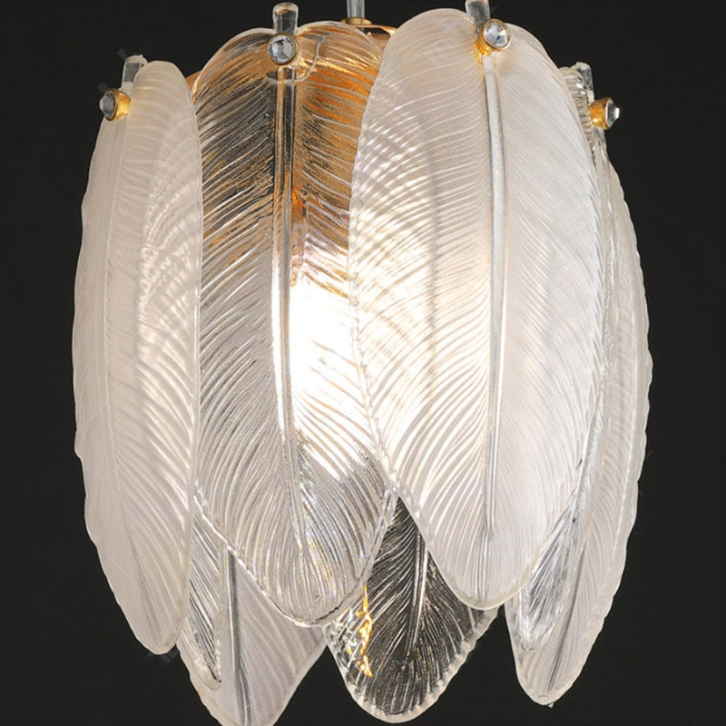 FeatherGlow - LED Pendellampe med Fjerinspireret Design