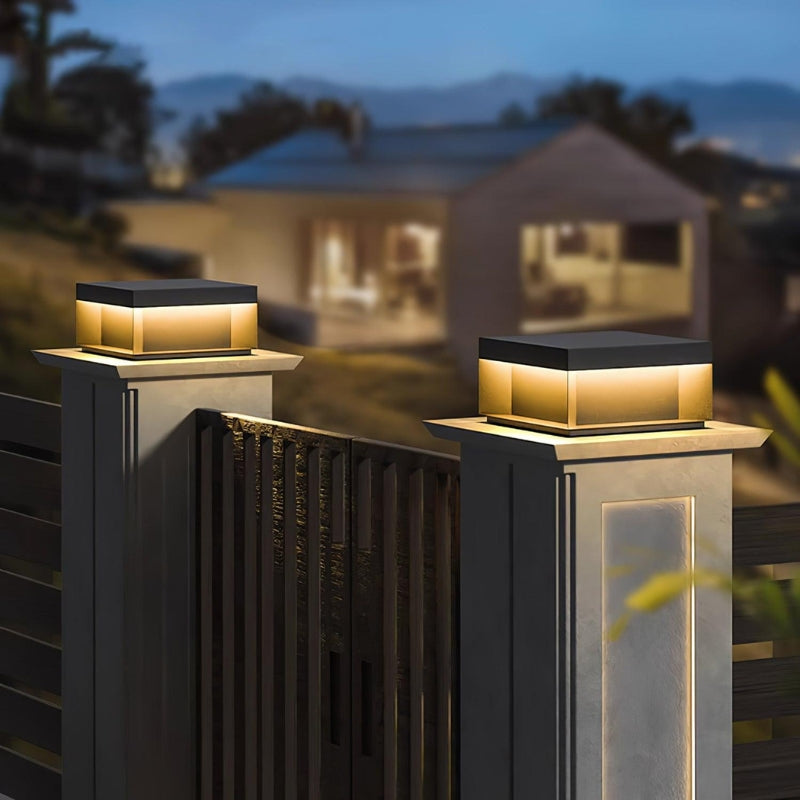 SolarBeam – Solcelledrevet pullertlampe til udendørs områder