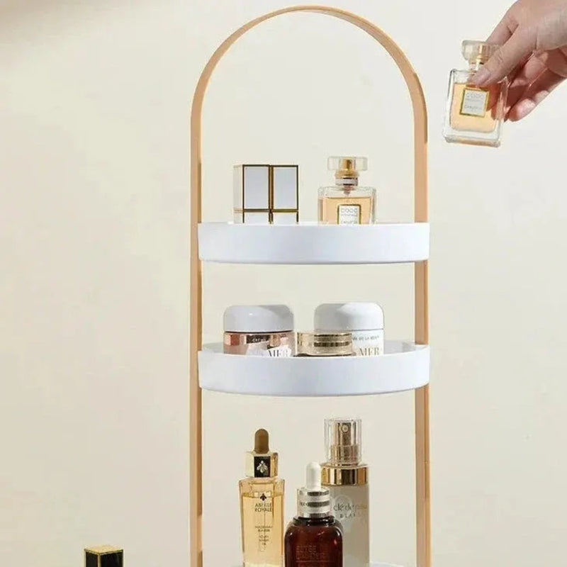 BeautyNest - Skønhedsarrangør med flere rum til pæn og stilfuld opbevaring af forfængelighed