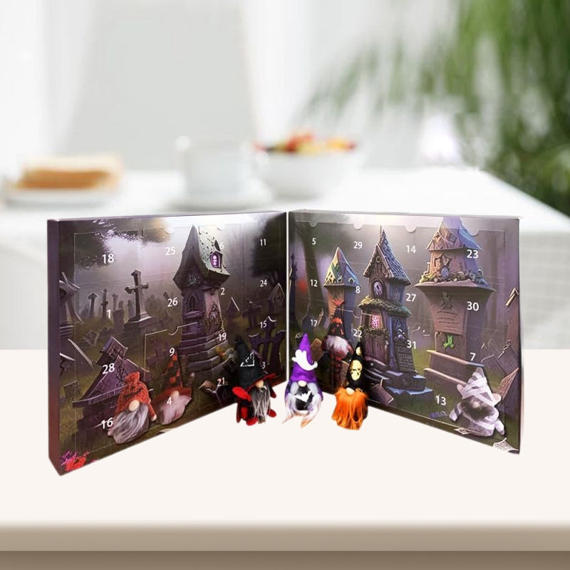 GloWitch – Halloween Adventskalender med Plysklædte Nisseoverraskelser