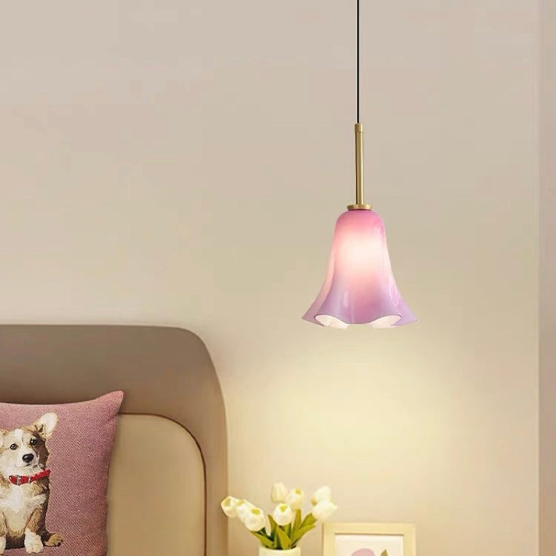 FloraGlow - LED Pendellampe med Blomsterinspireret Design