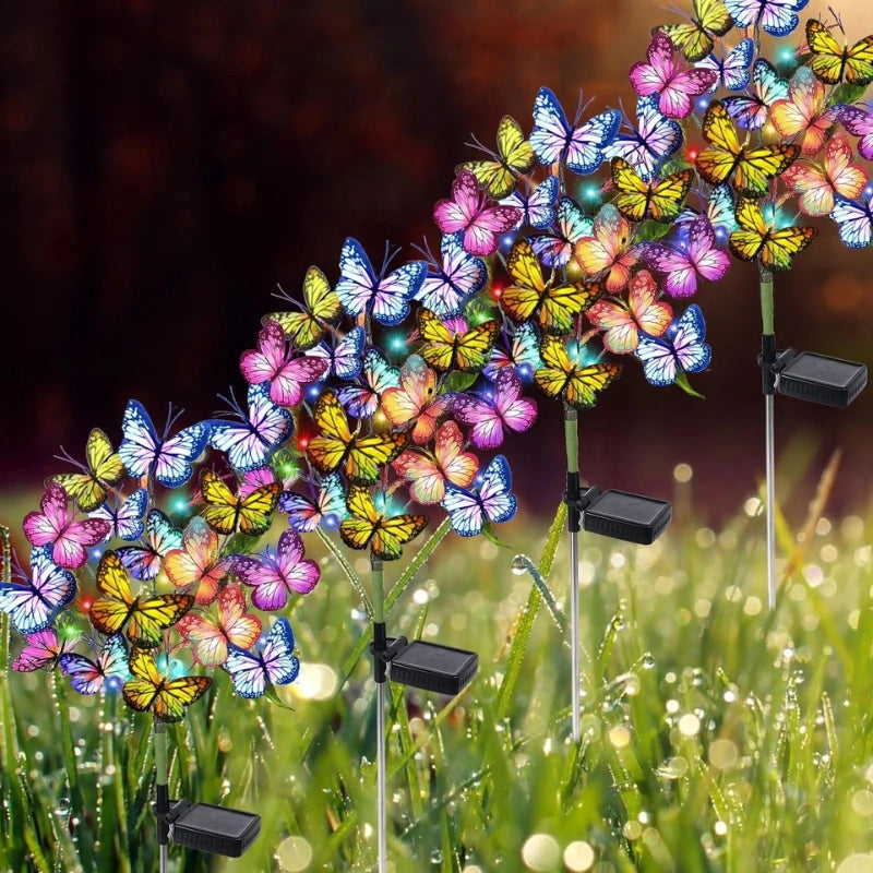 LumiWing – Sommerfugl Solcelle Havebelysning med Dekorativ LED