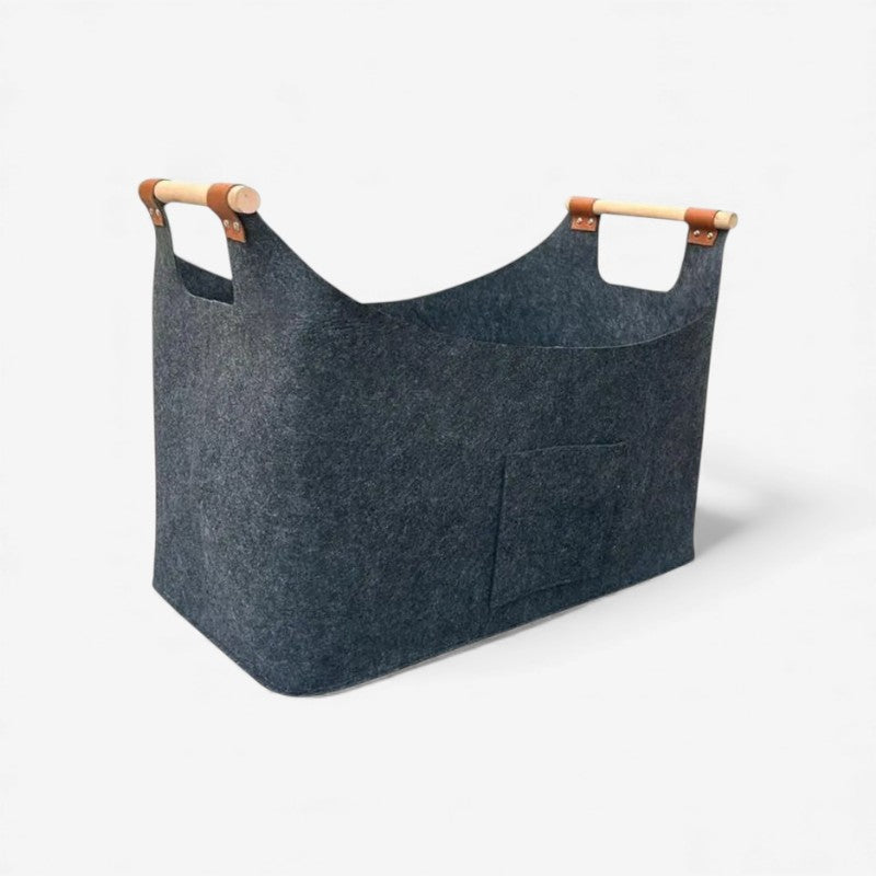 FoldCarry – Opbevaringskurv med Håndtag og Sammenklappeligt Design