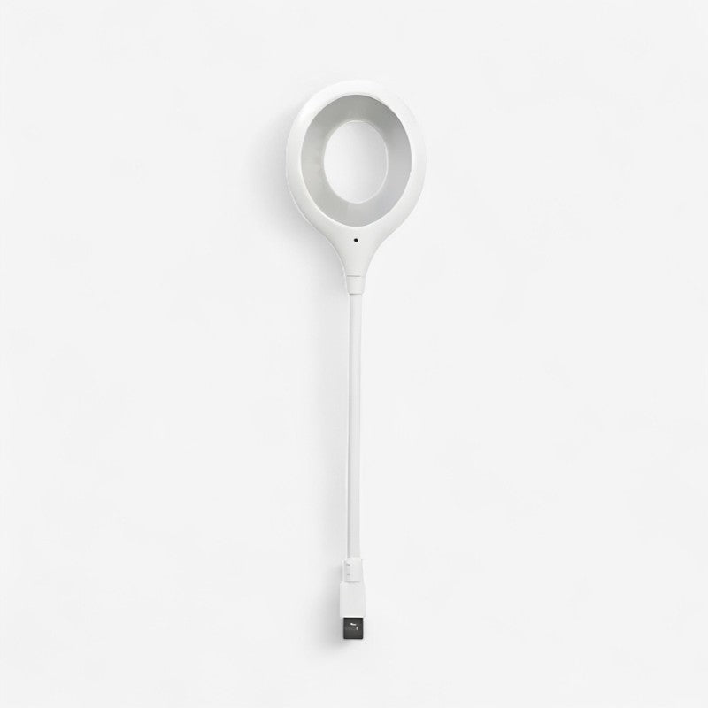 GlowLite – USB Bordlampe med Bærbart Design til Indendørs Belysning