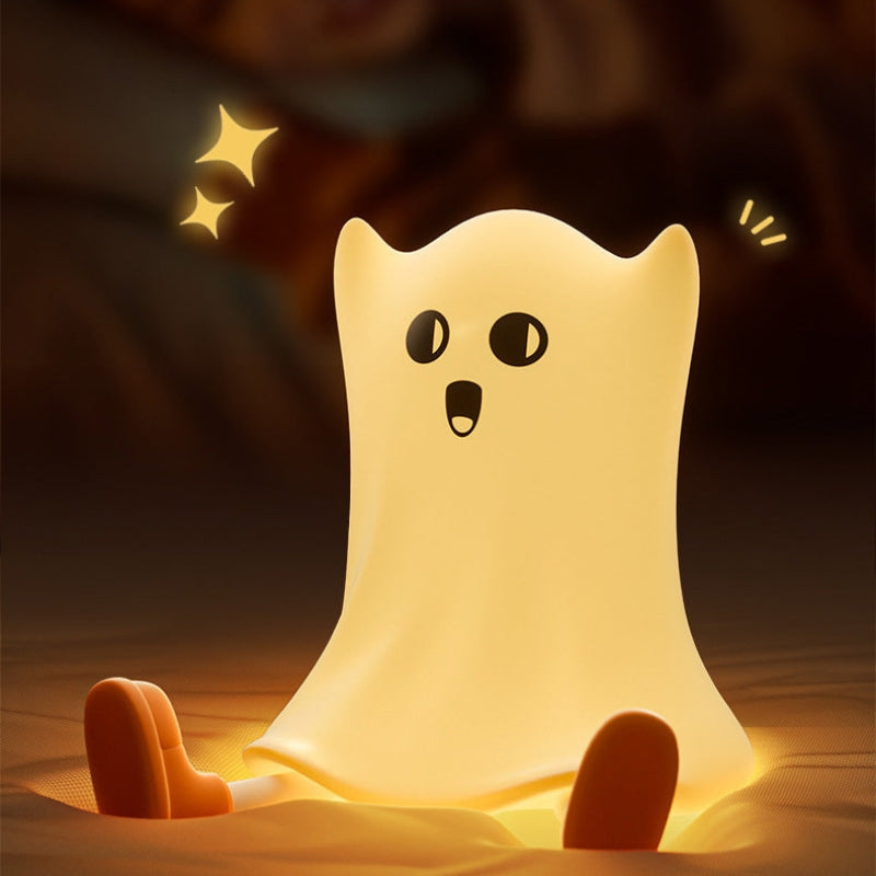 GhostGlow – LED natlys med fjernbetjening for beroligende stemning