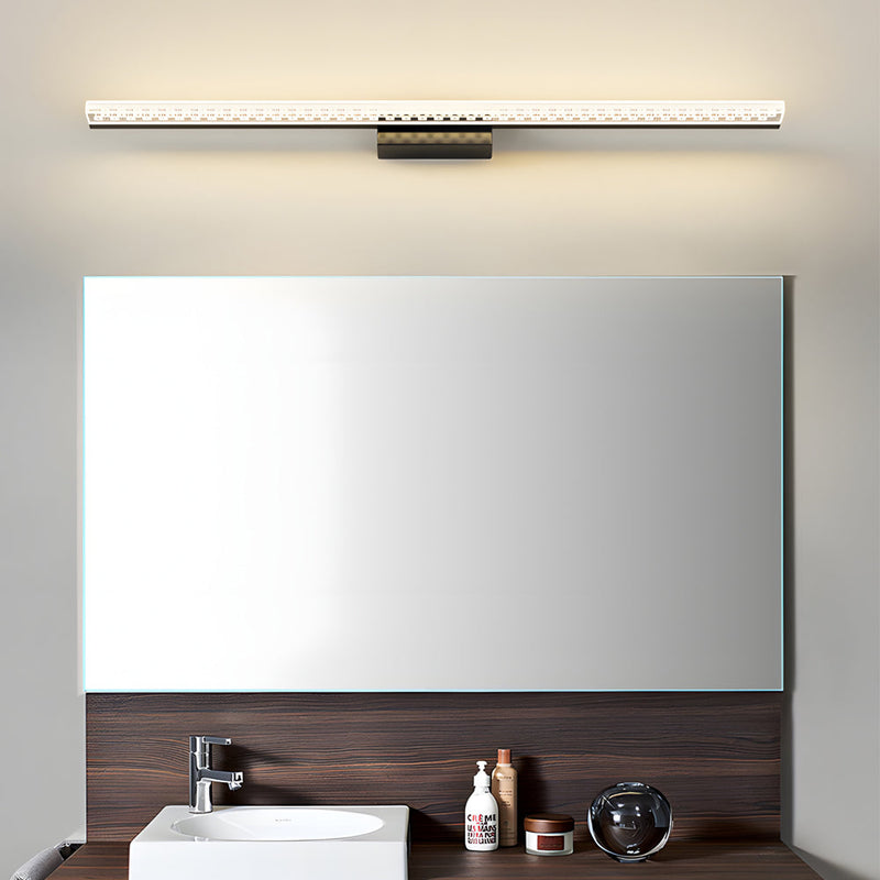 LumiStrip - Long Strip Akryl Vanity Light med justerbar LED-dæmpning