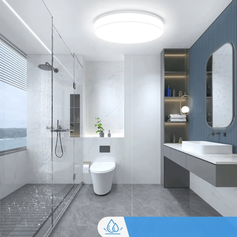 GlowHaven - Moderne LED loftlampe med nutidigt design og stabil lysstyrke