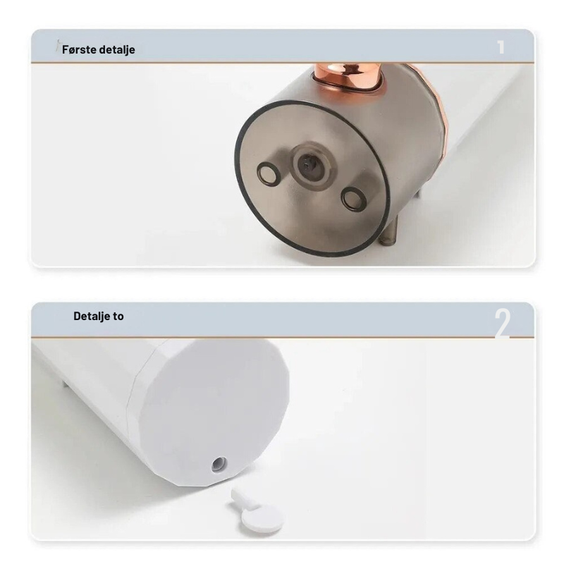 CleanEase – Kompakt vægmonteret dispenser med Smart Press-system