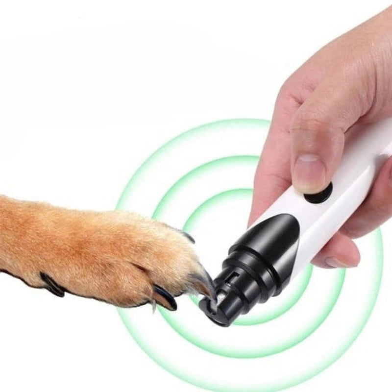 PawPerfect – Genopladelig kæledyrsneglesliber med flere vedhæftede filer