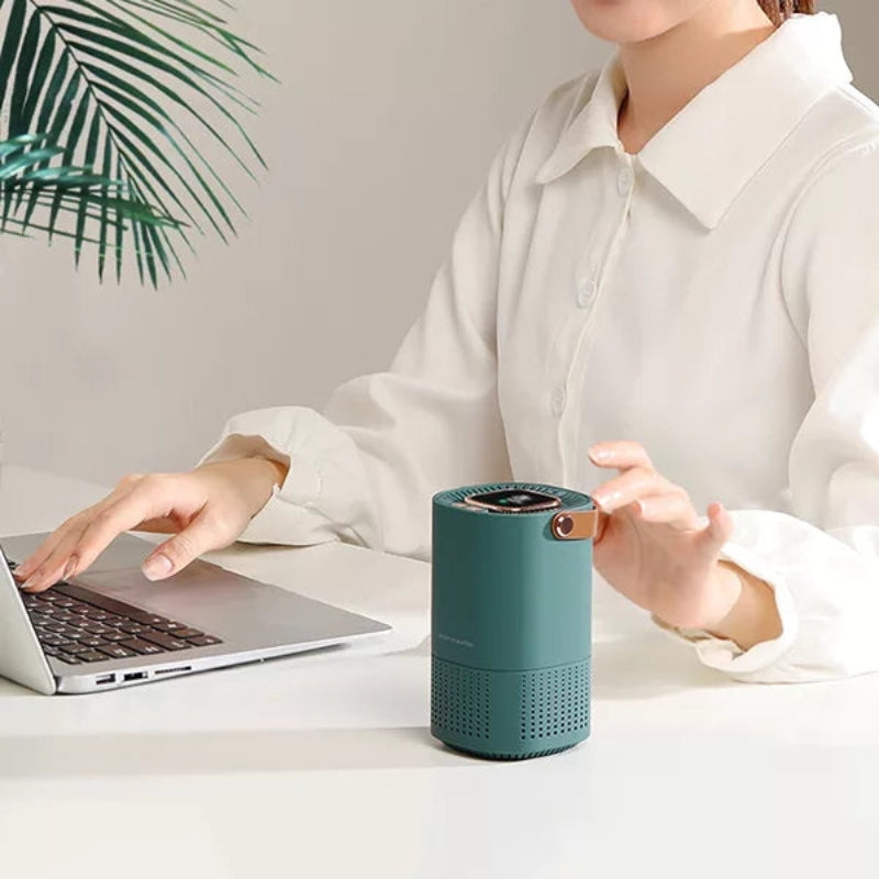 PureBreeze - USB Genopladelig Bærbar Luftrenser