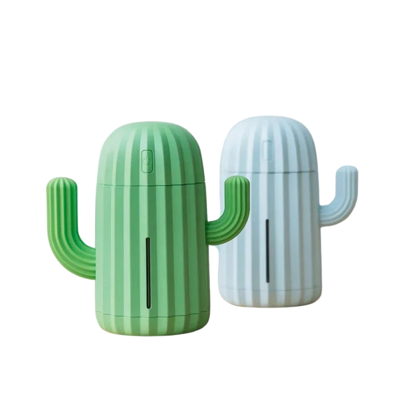 CactivaMist – Genopladelig Luftfugter i Kaktusdesign med Aromaterapi-Funktion