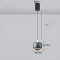 OrbitGlow - Minimalistisk hængelampe med LED-lys med elegant, cirkulært design
