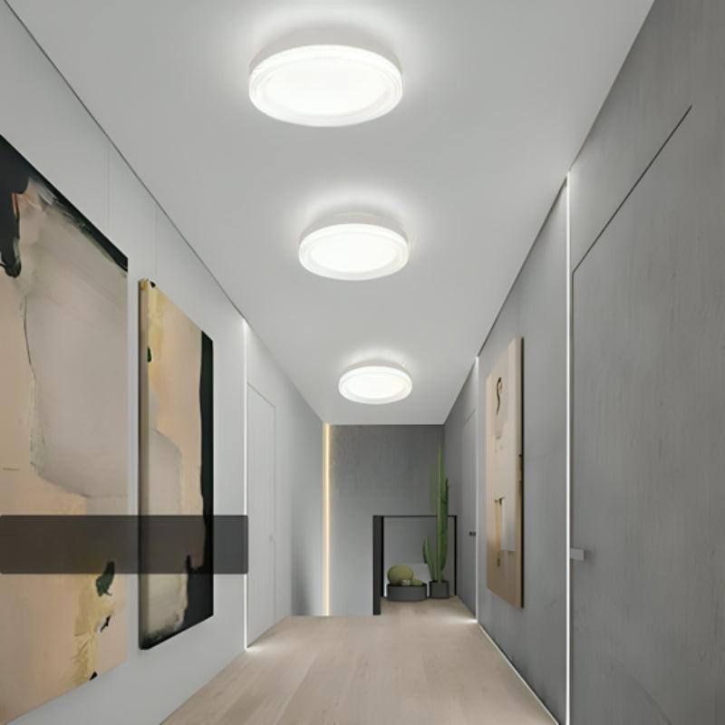 LumiRound – Rund LED Loftlampe med Moderne Design til Indendørs Brug