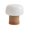 MushLume – Japansk Egetræ Svampebordlampe