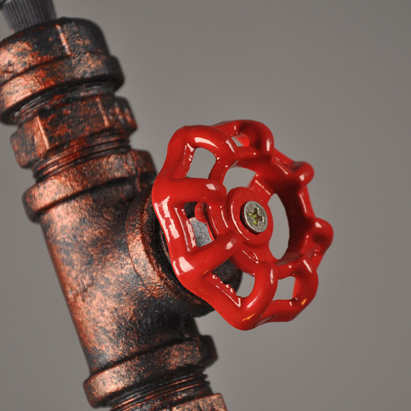 PipeLume – Industriel vandrørspendel med retro stil