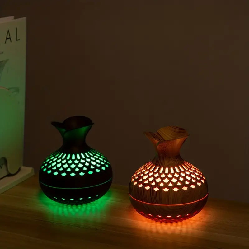 SereniGlow – Ultralyds Aroma Diffuser til Rolige og Stilfulde Rum