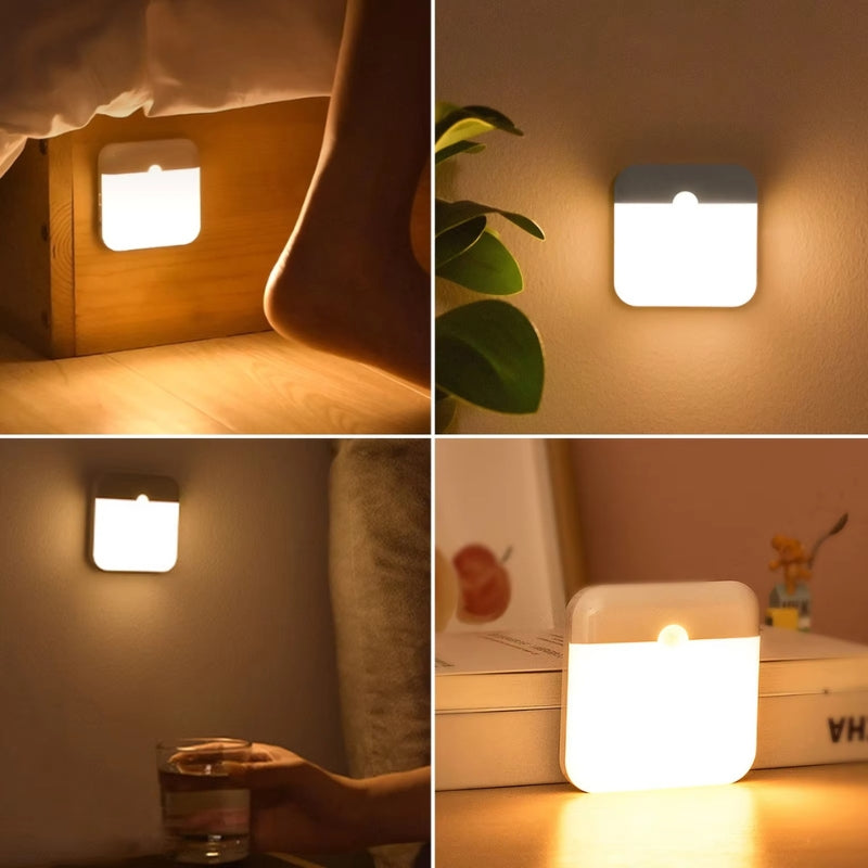 MotionGlow – Natlampe med bevægelsessensor til soveværelse og gang