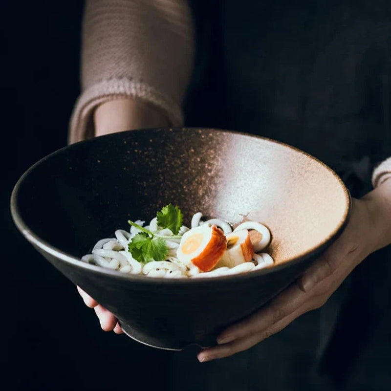 MealNest - Ramen Skål med Håndværksfinish