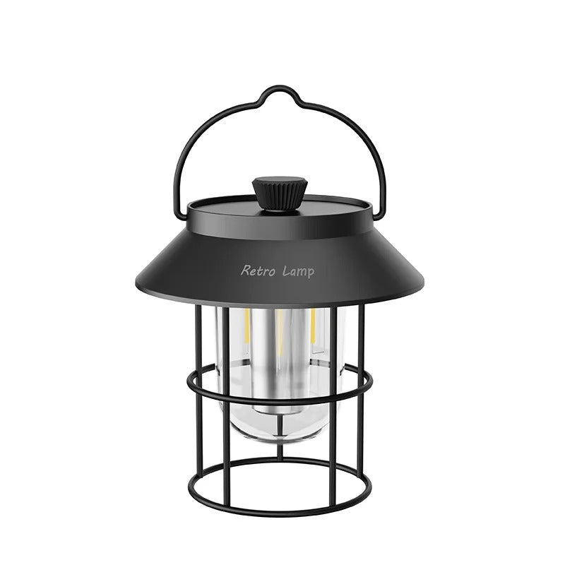 GlowTrail – Kompakt USB-genopladelig LED-lanterne med tofarvet finish