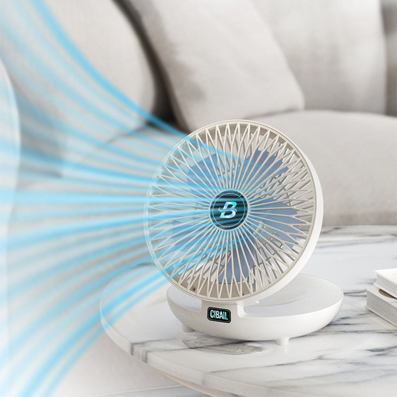 SmartFan – Kompakt 5-blads bordventilator med justerbare hastigheder