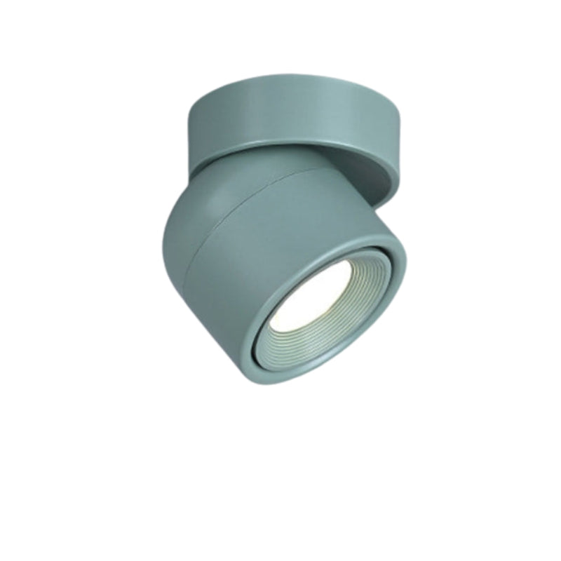 LumiSpin – Roterbar LED-halvnedsænket loftslampe med skandinavisk design
