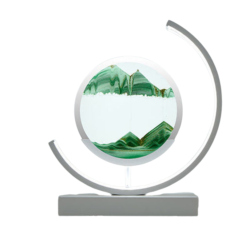 LumiArt – Moderne Art Deco LED-bordlampe i flere farver