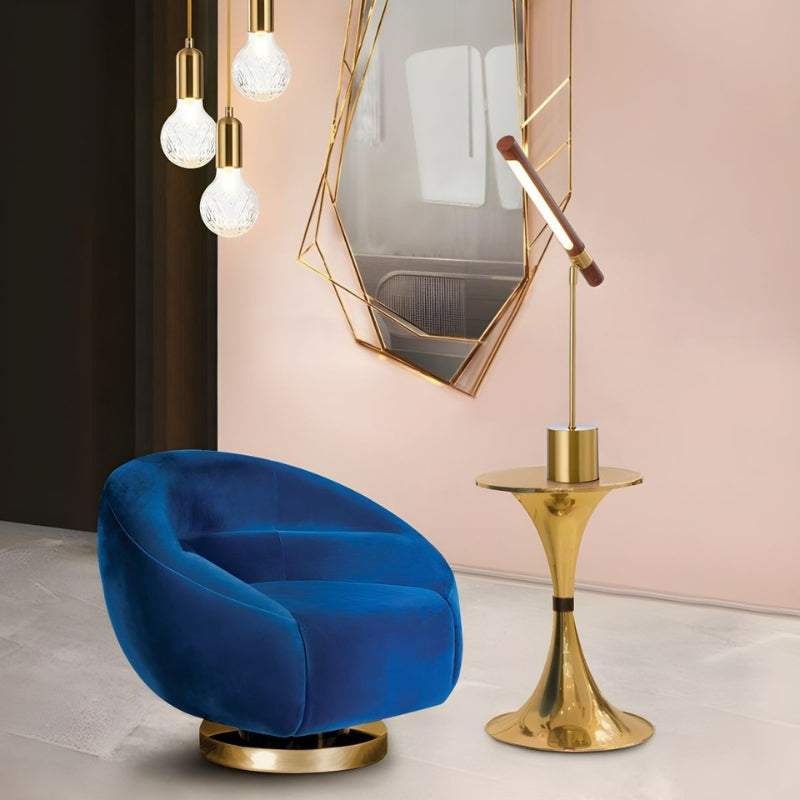 LumiGold – Moderne LED bordlampe med minimalistisk design