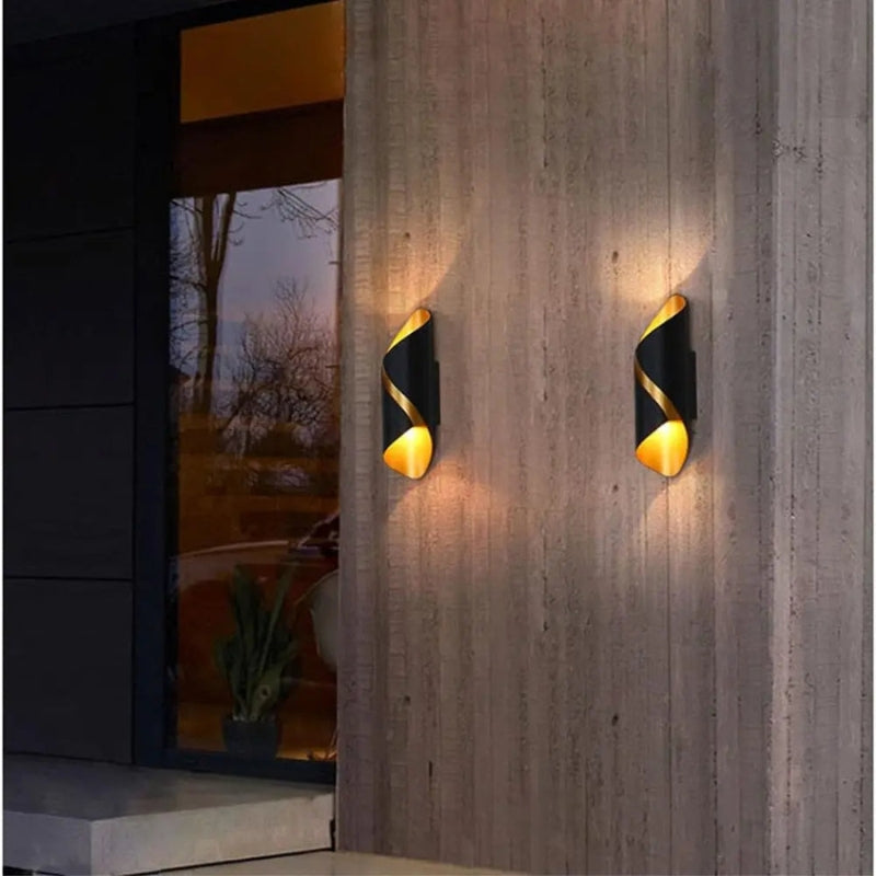 LumiSpiral – Moderne LED Væglampe med Elegant Spiraldesign