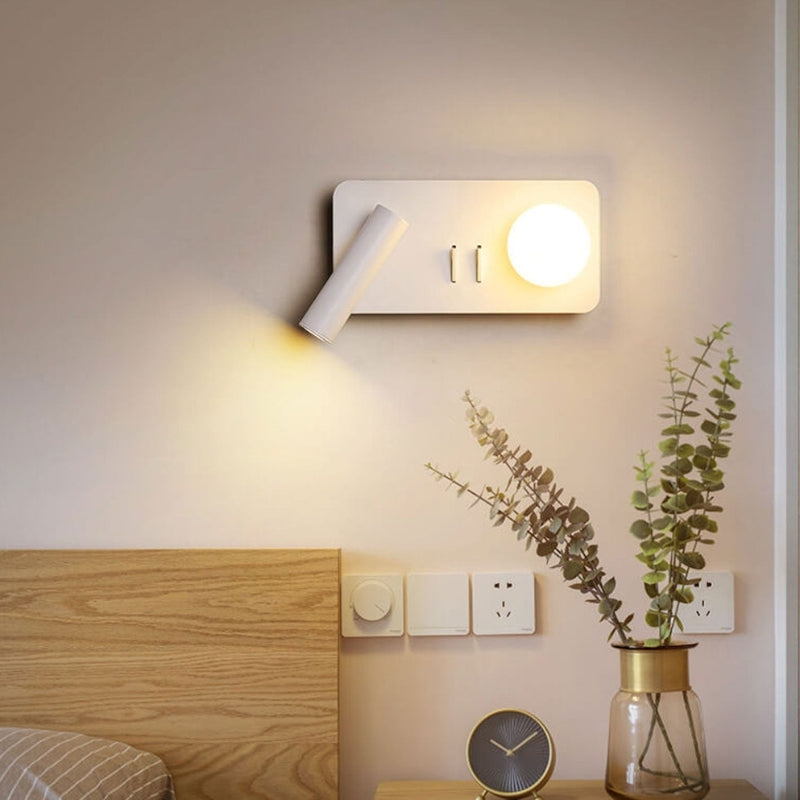 NordicGlow – Minimalistisk LED-væglampe i akryl