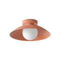 LumiGlow – Retro nordisk macaron loftlampe med minimalistisk flush-mount design