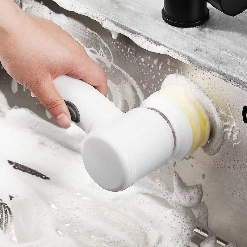 SpinClean – Automatisk centrifugeringsscrubber med roterende hoved til ubesværet og dybdegående rengøring