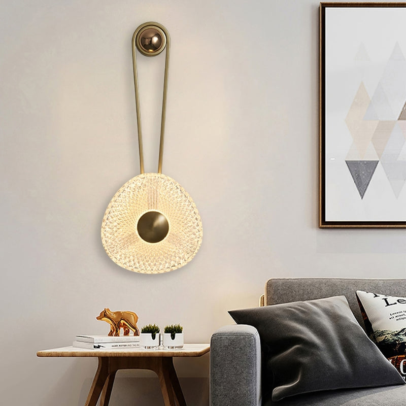 TeardropGlow – Væglampe med dråbeformet design