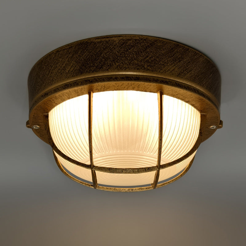 IndusGlow – Industriel loftslampe med 1 lyskilde og indbygget lys