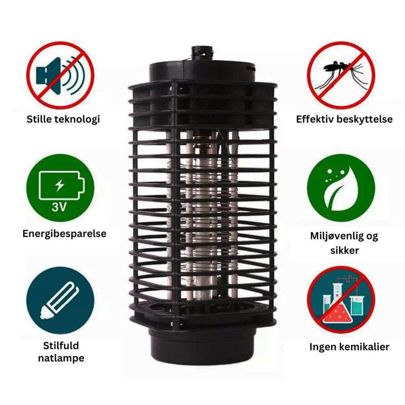 InsectShield - Genopladelig Mosquito Killer Lampe Til Ethvert Rum