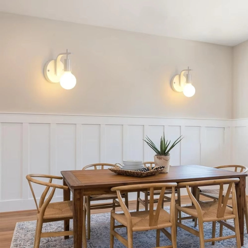 NordiLux – Moderne industriel væglampe med minimalistisk design