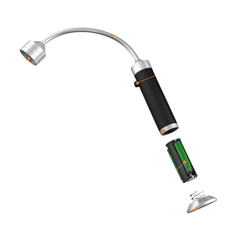 GrillBeam – Magnetisk LED-grilllys med fleksibel arm