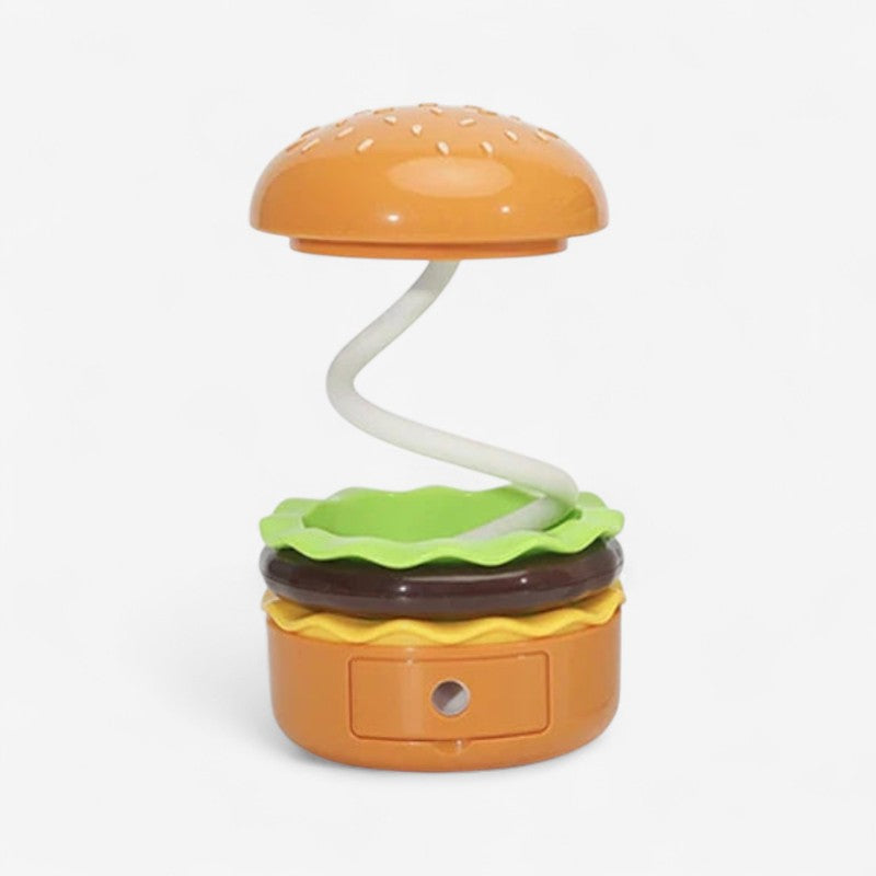 LumiBurger – LED Bordlampe med Burger Inspireret Design
