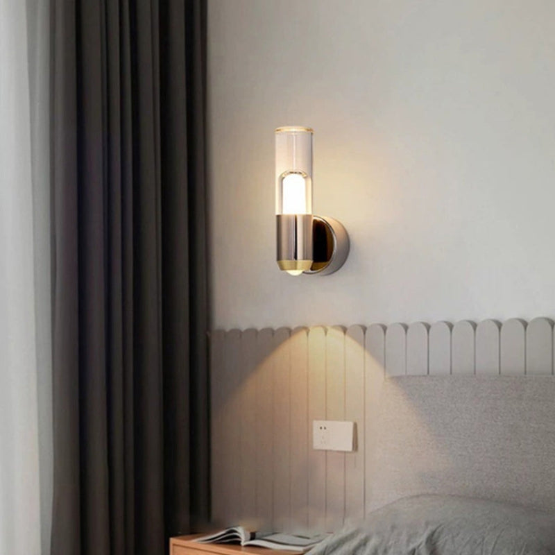 GlowCylindro - LED væglampe med cylindrisk design til indendørs brug