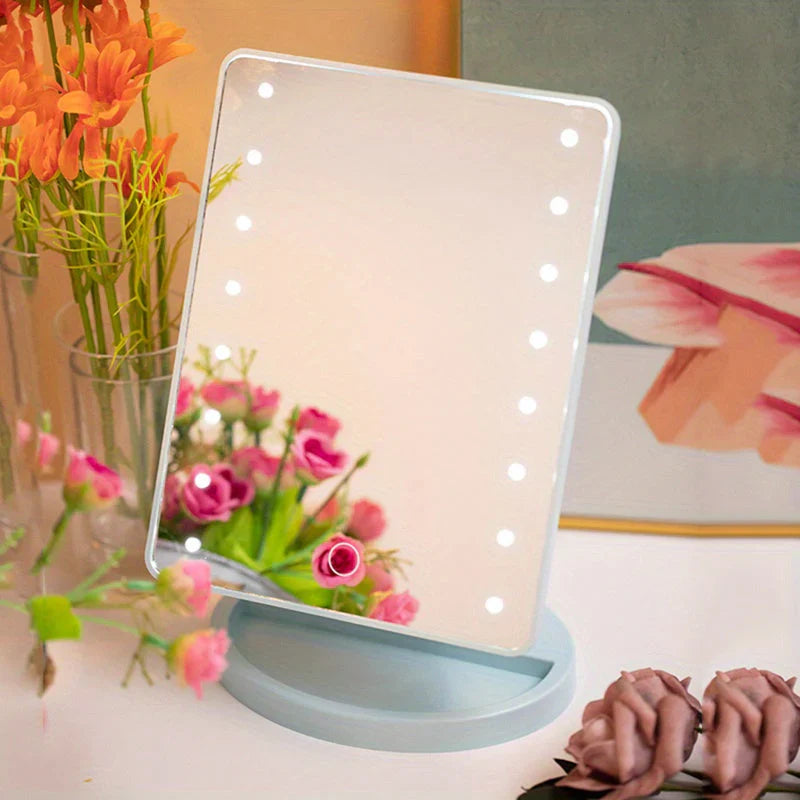 BrightView – Berøringskontrol LED-spejl til fejlfri makeup-påføring