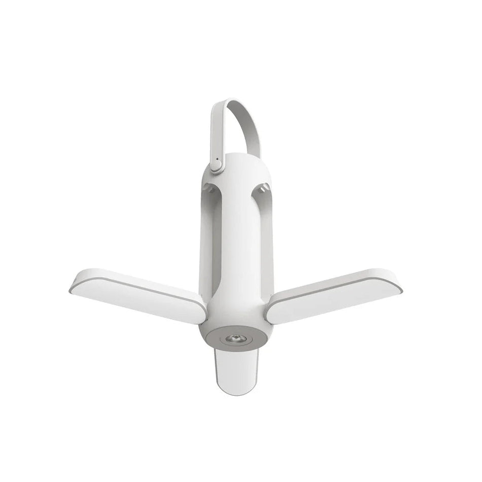 LumiCamp – Bærbar campinglampe med kompakt design og kraftigt lys til udendørs brug