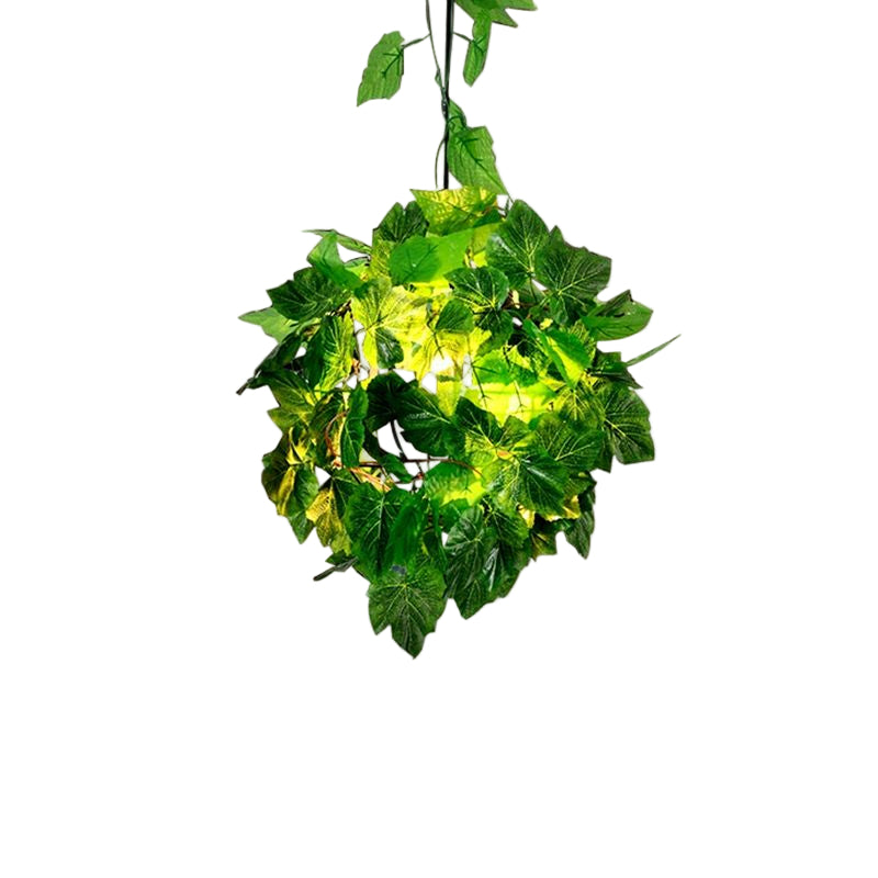 VineGlow – Rustik kugleformet pendellampe med art deco-inspiration