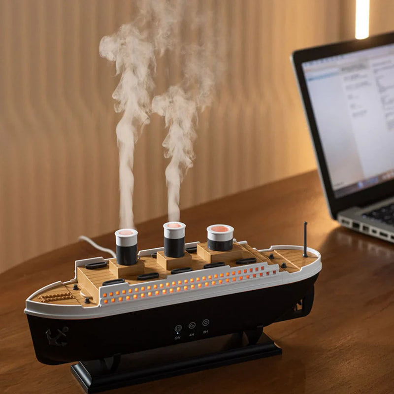 AquaGlide – Titanic skibsfugterlampe med tåge og fjernbetjeningslys