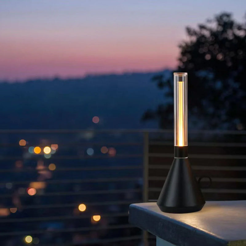 LumaGlow – Bærbar bordlampe med blød glød til indendørs og udendørs stemning