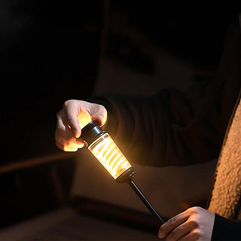 NovaBeam – Multifunktionel LED-campinglampe med genopladeligt batteri og alsidige lysindstillinger