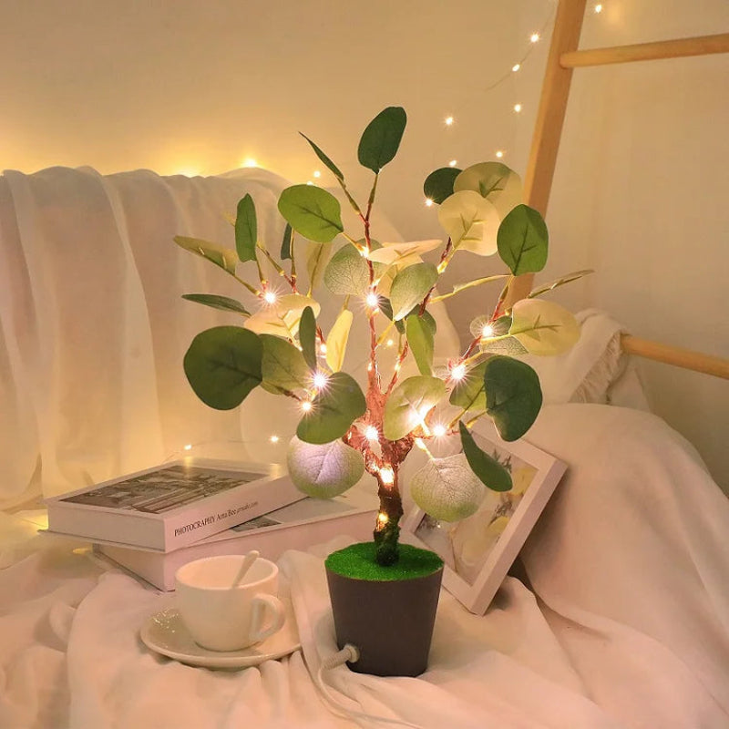 GlowTwig – LED grenlampe med dekorativ potte