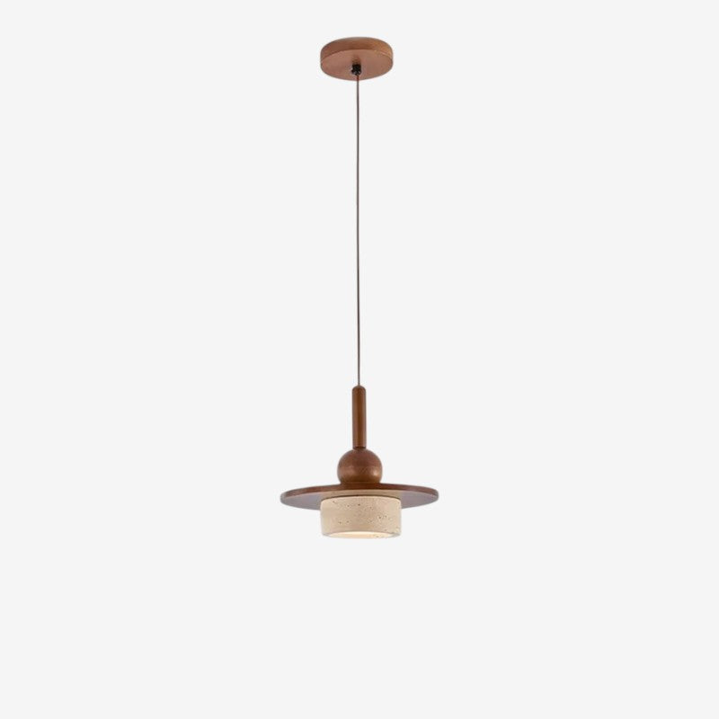 OrbitLume - Dekorativ LED Loftlampe med Rundt Design