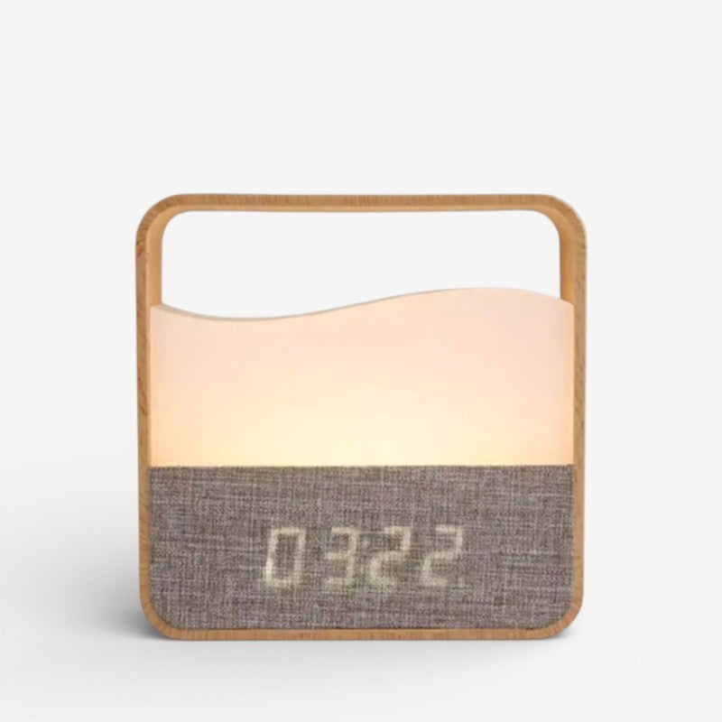 GlowClock – Dekorativ LED lampe med vækkeursdesign