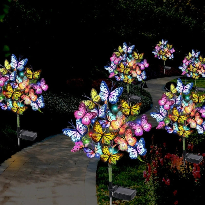 LumiWing – Sommerfugl Solcelle Havebelysning med Dekorativ LED