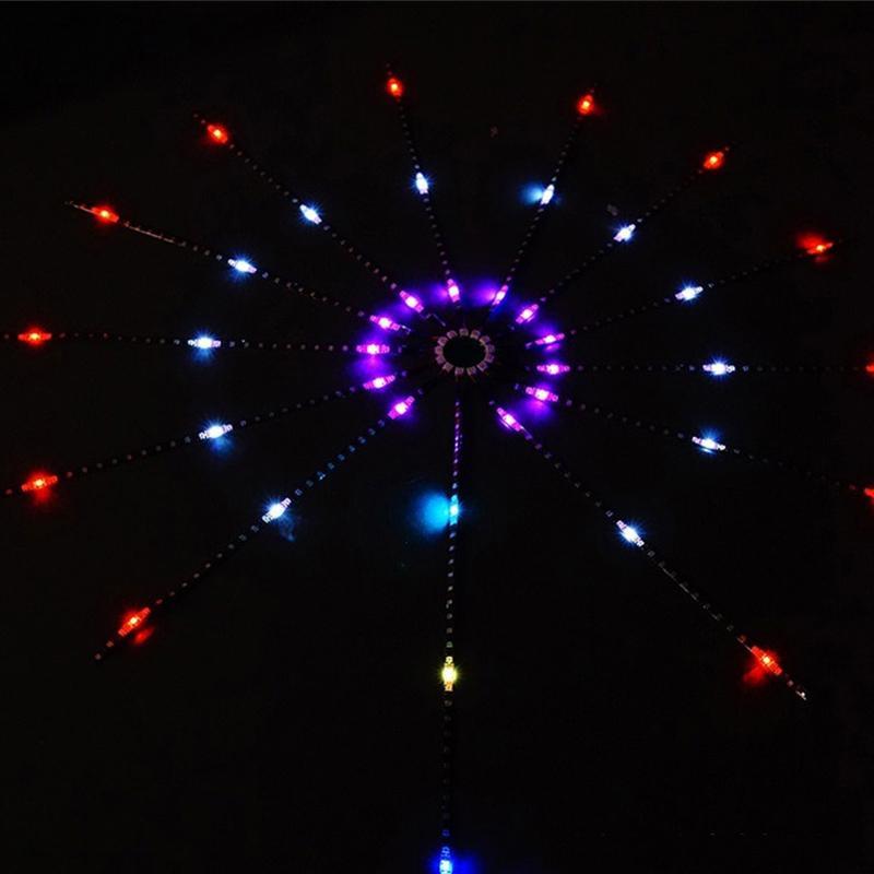 LumiBlaze - Smarte LED vægdekorationslampe med fjernbetjening og DIY-tilstande